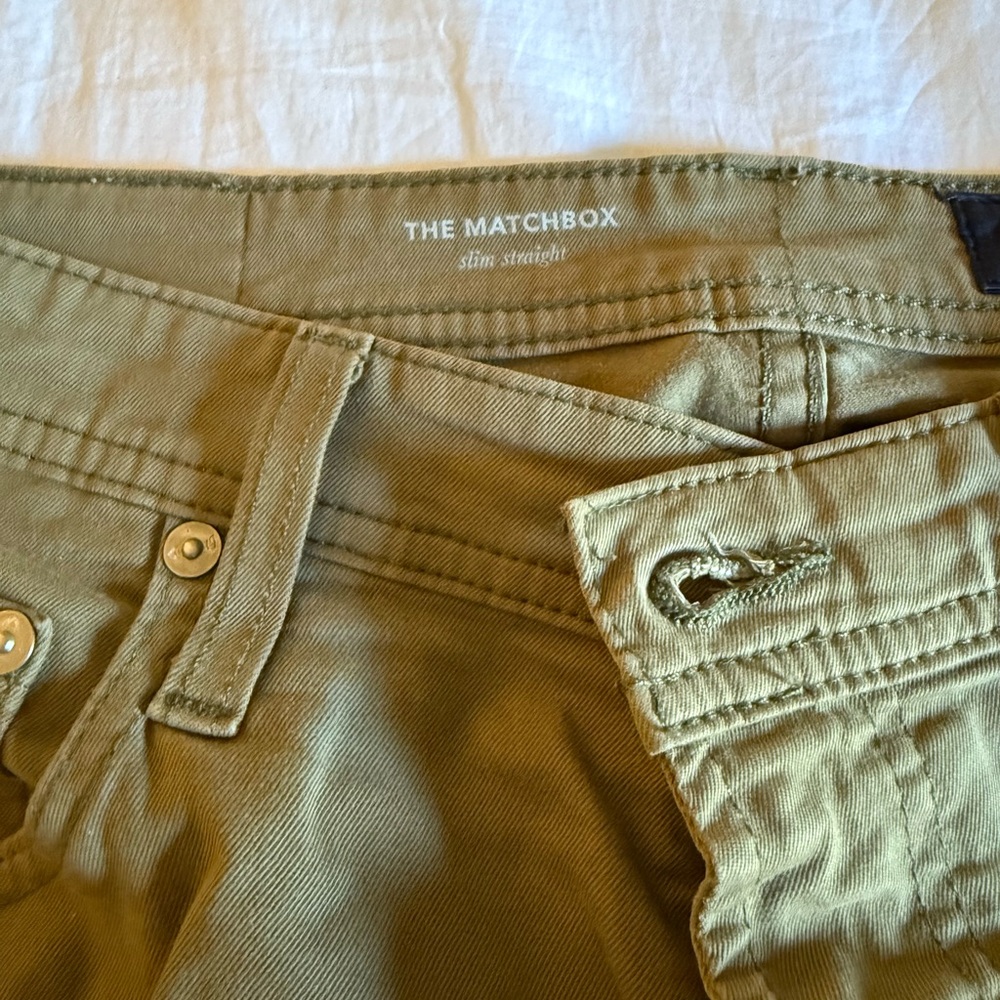 AG Adriano Goldschmied Tan Pants